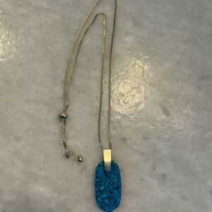 Kendra Scott Turquoise Pendant Necklace